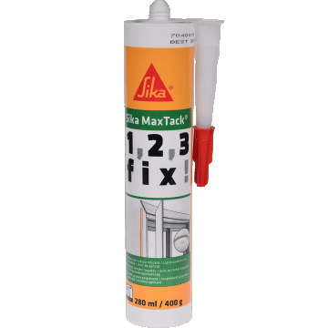 Adeziv pentru materiale de constructii Sika MaxTack® alb 300 ml