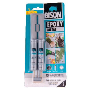 Adeziv pentru metal, Bison Epoxy Metal, 24 ml