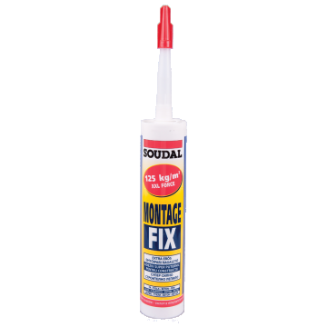 Adeziv pentru montaj, Soudal, Montage Fix, 280 ml