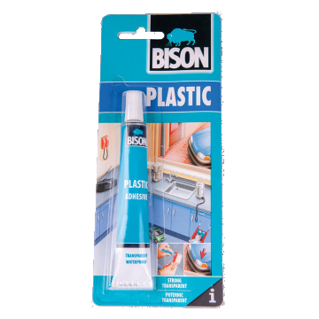 Adeziv pentru plastic si PVC rigid, Bison, 25 ml