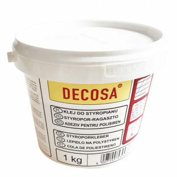 Adeziv pentru polistiren Decosa, interior, 1 kg