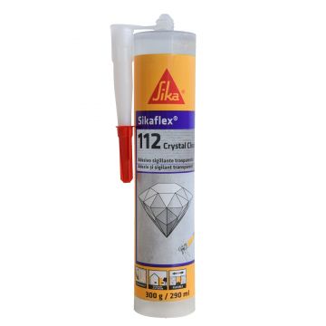 Adeziv pentru suprafete multiple Sikaflex® 112 Crystal Clear 290 ml