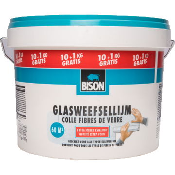 Adeziv pentru tapet fibra de sticla Bison 10 kg