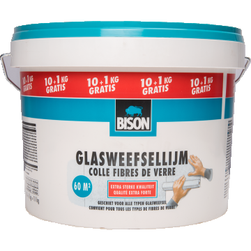 Adeziv pentru tapet universal Bison, alb, 10 kg