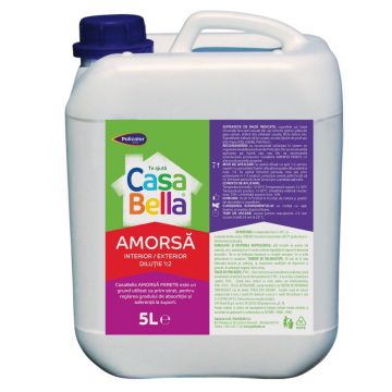 Amorsa perete Casabella, interior/exterior, 5 L