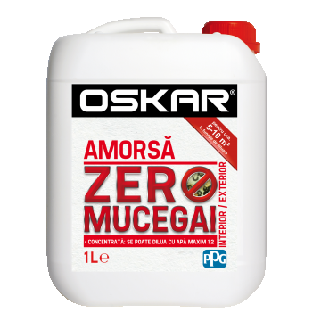 Amorsa perete Oskar zero mucegai, interior/exterior, 1 l