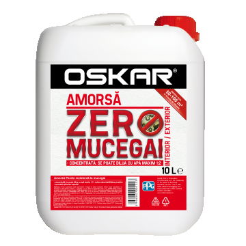 Amorsa perete Oskar zero mucegai, interior/exterior, 10 l