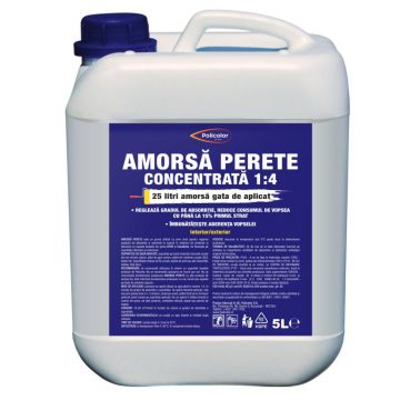 Amorsa perete Policolor, interior/exterior, 5 L