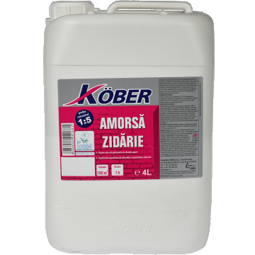 Amorsa zidarie, Kober, concentrata, 4 L