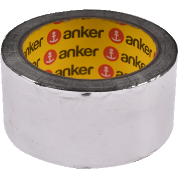 Banda adeziva aluminiu pentru etansare Anker, argintiu, 50 mm, 50 m