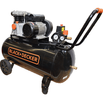 Compresor aer cu ulei Black&Decker BD 220/100-2M, 1500 W, 1375 RPM, 10 bar, 100 L