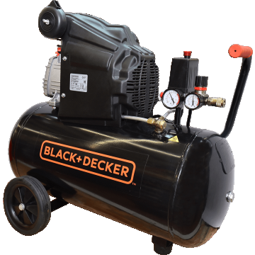 Compresor de aer Black&Decker BD 205/50, 1.5 kW, 2850 rpm, 8 bar, 50 l
