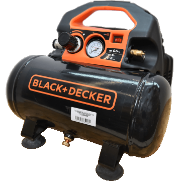 Compresor de aer Black&Decker BD 55/6, 300 W, 4200 rpm, 8 bar, 6 L