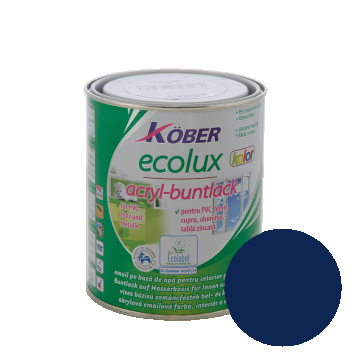 Email Ecolux Kolor albastru 0,75 L