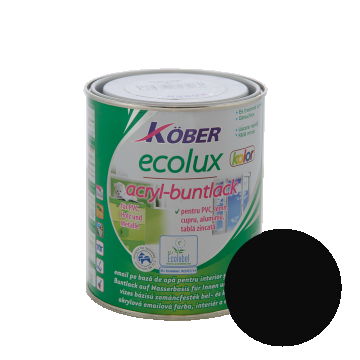 Email Ecolux Kolor negru 0,75 L