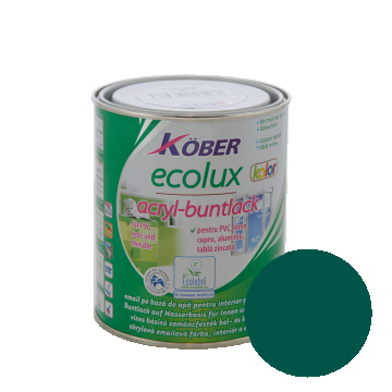Email Ecolux Kolor verde 0,75 L