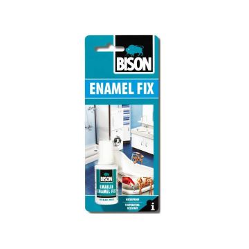 Solutie pentru repararea suprafetelor emailate BISON Enamel Fix, 20 ml