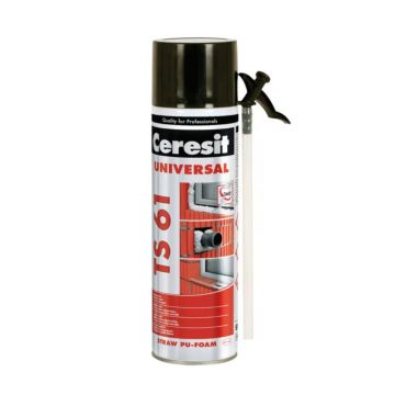 Spuma poliuretanica de montaj, aplicare manuala, Ceresit, TS 61, 500 ml