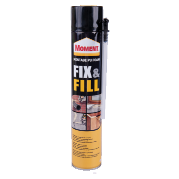 Spuma poliuretanica pentru montaj, cu aplicare manuala, Moment Fix & Fill, 650 ml