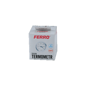 Termometru axial Ferro T63120A, 63 mm x 1/2 inch