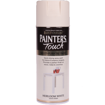 Vopsea spray decorativa Rust-Oleum Painter`s Touchs, alb Heirloom, lucios, interior/exterior, 400 ml