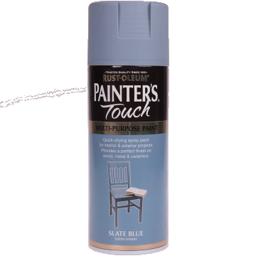 Vopsea spray decorativa Rust-Oleum Painter`s Touchs, albastru ardezie, lucios, interior/exterior, 400 ml