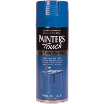 Vopsea spray decorativa Rust-Oleum Painter`s Touchs, albastru, lucios, interior/exterior, 400 ml