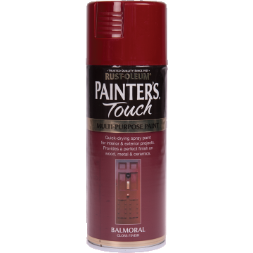 Vopsea spray decorativa Rust-Oleum Painter`s Touchs, rosu, lucios, interior/exterior, 400 ml