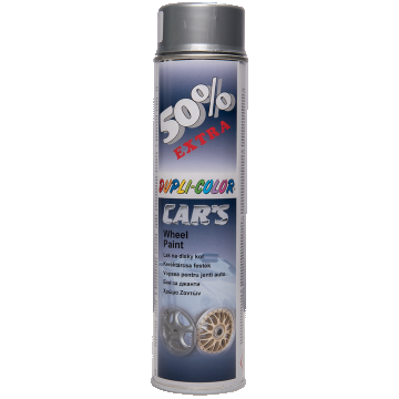 Vopsea spray jenti Dupli-Color, argintiu, lucios, exterior, 600 ml