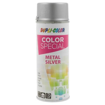Vopsea spray universala Bronz Effect Dupli-Color, argintiu, mat, interior/exterior, 400 ml