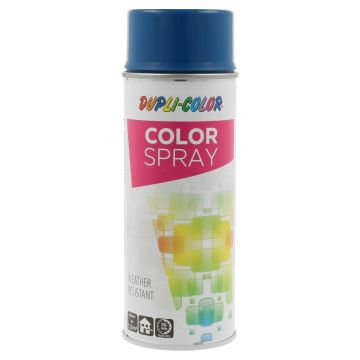 Vopsea spray universala Dupli-Color, albastru gentian RAL 5010, lucios, interior/exterior, 400 ml