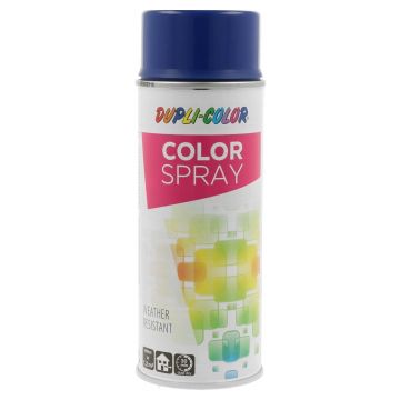 Vopsea spray universala Dupli-Color, albastru RAL 5002, mat, interior/exterior, 400 ml