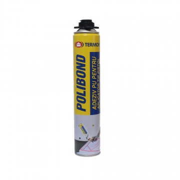 Adeziv poliuretanic polistiren expandat/extrudat Termofix Polibond, interior/exterior, 850 gr