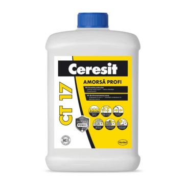Amorsa perete Ceresit CT 17, interior/exterior, 2 L