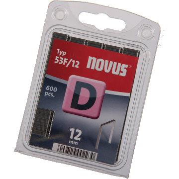 Capse Novus D53F, pentru capsatoare manuale si electrice, zinc, 11,3 x 12 mm, 600 buc