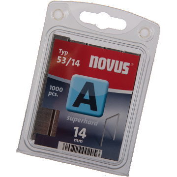 Capse Novus, pentru capsatoare manuale si electrice, zinc, 11,3 x 14 mm, 1000 buc