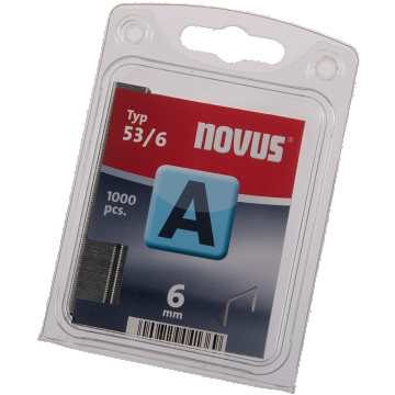 Capse Novus, pentru capsatoare manuale si electrice, zinc, 11,3 x 6 mm, 1000 buc