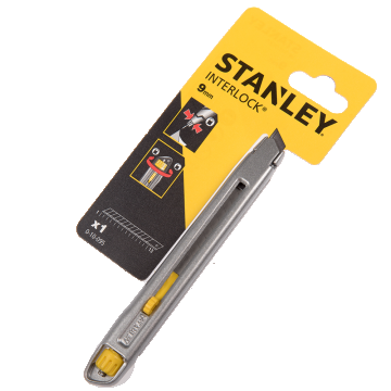 Cutter interlock Stanley - 0-10-095, 9 mm