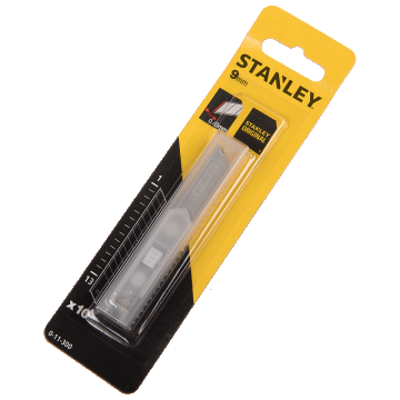 Lame cutter Stanley, 9 mm, set 10 bucati