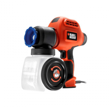 Pistol de vopsit Black&Decker BDPS200, 120W, debit 6 trepte, rezervor 1200 ml