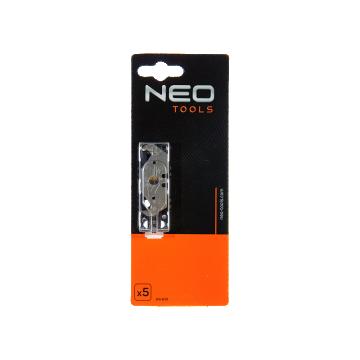 Set 5 lame rezerve profil secera, Neo 64-610, 0.5mm