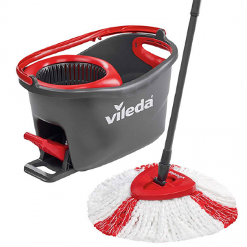 Set de curatenie Vileda Easy Wring Turbo, galeata si mop