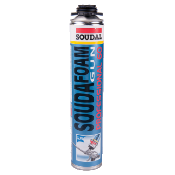 Spuma poliuretanica profesionala pentru pistol Soudal, 750 ml