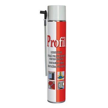 Spuma poliuretanica Profil Soudal, monocomponenta, cu aplicare manuala, 625 ml
