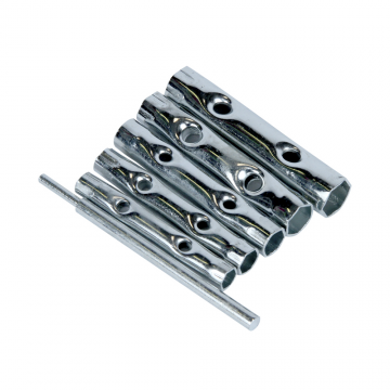 Trusa chei tubulare, Top Tools 35D191, 8-17 mm, 6 piese