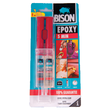 Adeziv universal, Bison, Epoxy 5 minute, 24 ml