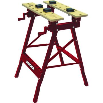 Banc de lucru reglabil Raider, 65 x 51 x 80 cm