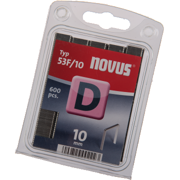 Capse Novus D53F, pentru capsatoare manuale si electrice, zinc, 11,3 x 10 mm, 600 buc