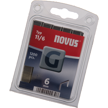 Capse Novus G 11, pentru capsatoare manuale si electrice, zinc, 10,6 x 6 mm