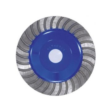 Disc Diamantat cu segment continuu turbo pentru slefuire Hikoki 752872, 125 x 22.23 mm